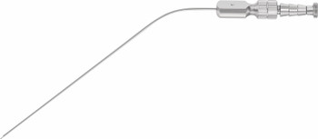 Product Aesculap Fergusson Suction Cannula 2.0mm Tip (6Fr), 215mm, Curved, Cylindrical, Rigid, Working Length 130mm | GF361R Image
