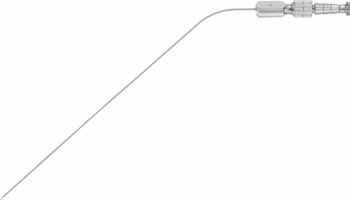 Product Aesculap Fergusson Suction Cannula 2.0mm Tip (6Fr), 280mm, Curved, Cylindrical, Rigid, Working Length 200mm | GF381R Image