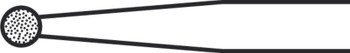 Product Aesculap ELAN 4 Ring Diamond Burr 1.8mm Diameter (1-ring) | GP147R Image