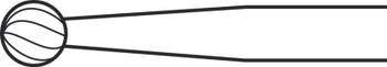 Product Aesculap ELAN 4 Rosen Burr 3.5mm Diameter (2-ring) | GP303R Image