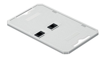 Product Vet Spectrum EverGreen Lid for 3/4 Standard Perforated Baskets, 407x265x4mm | SAH.K3762 Image