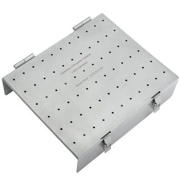 Product VOI 2.0mm - 2.4mm Screw Rack, Stainless Steel | 2.0/2.4 CSR Image