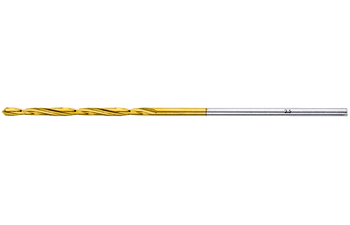 Product VOI 2.5mm Jacobs Drill Bit, Tin Coated, 95mm - (43.0mm Flute L.) | 2.5 JAC 95 Image