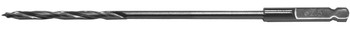 Product VOI 2.5mm Quick Coupling Drill Bit, Self-Centering, Tin Coated, 110mm - (83.0mm Work. L.) | 2.5 QCK 110 SC Image