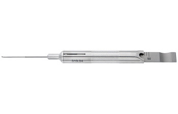 Product VOI Small Depth Gauge for 2.4-4.0 Screws, 6-50mm, Snap-On Cap - 1.8mm Tip | 319.04 Image