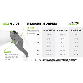 Product Lick Sleeve Manchon de patte arrière Lick Sleeve - Extra-grand | 787790108542 Image