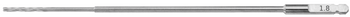 Product VOI 1.8mm Cannulated Quick Coupling Drill Bit, 0.032 Wire - (70.0mm Working L.) | CAN 1.8 120 QCK Image