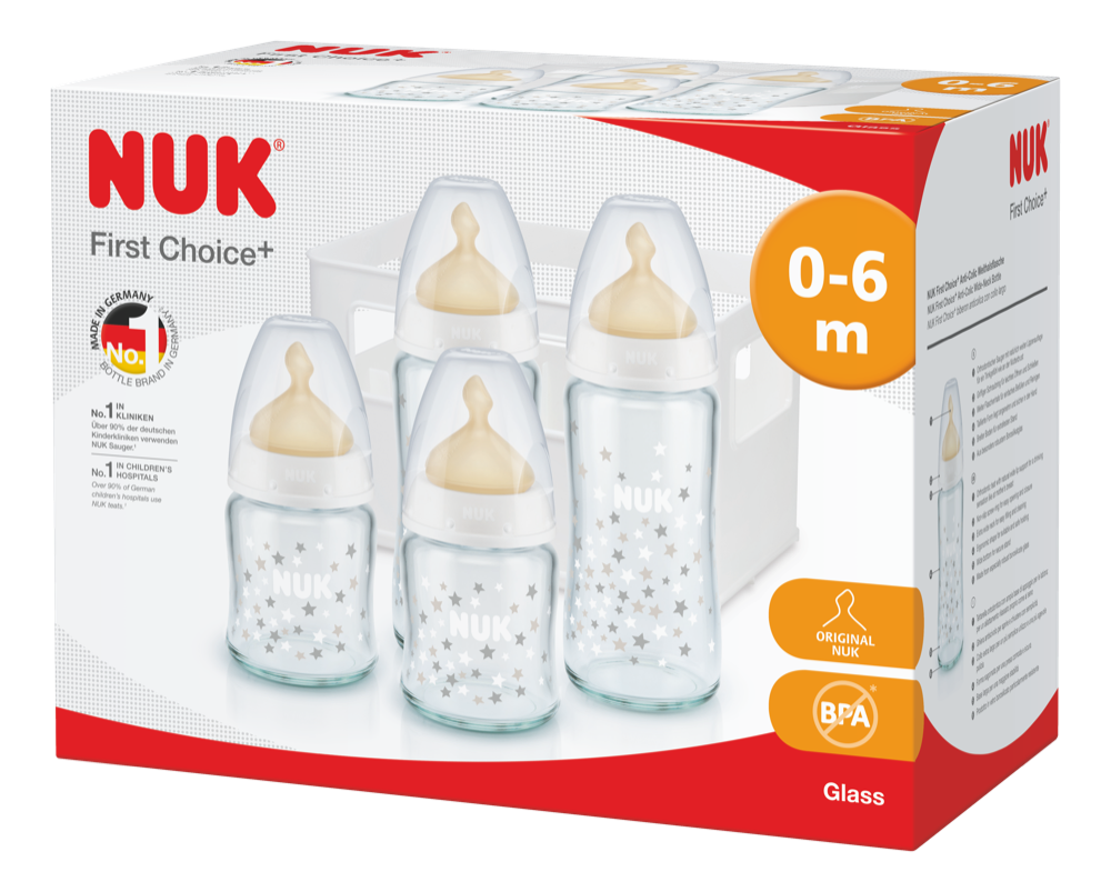 Buy NUK First Choice Starter Set Glass Online Babies NZ