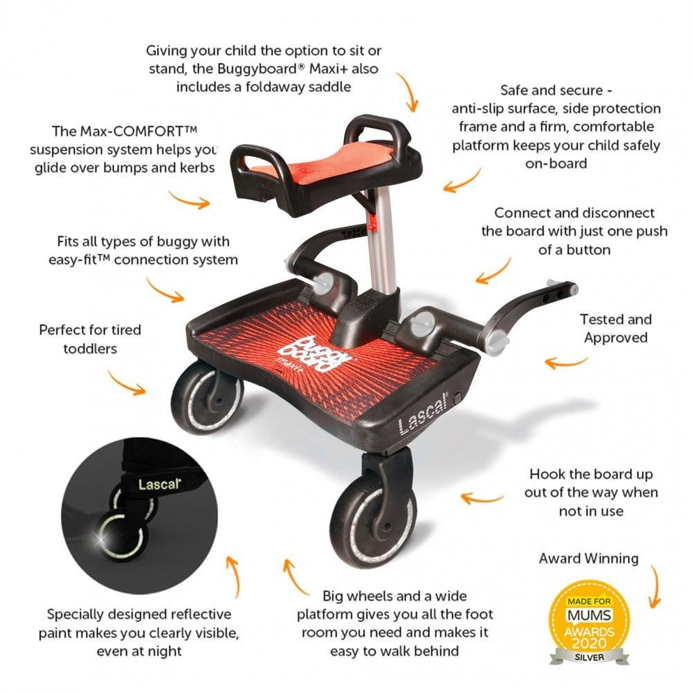 Lascal Buggyboard Quinny Board Stroller Board Maxi Sitting Buggy