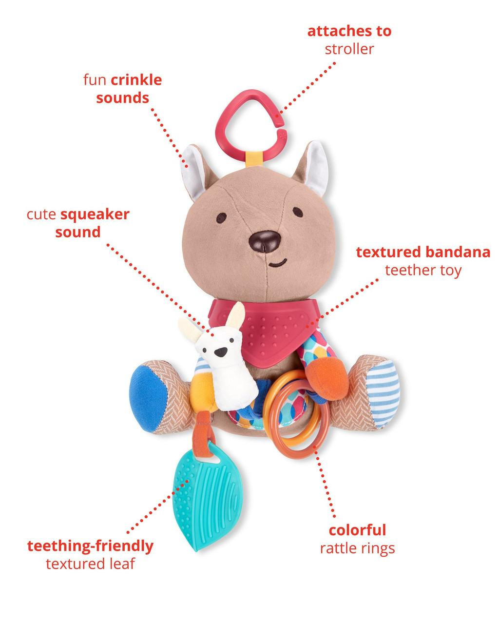 Skip Hop Bandana Buddies Activity Toy Kangaroo1