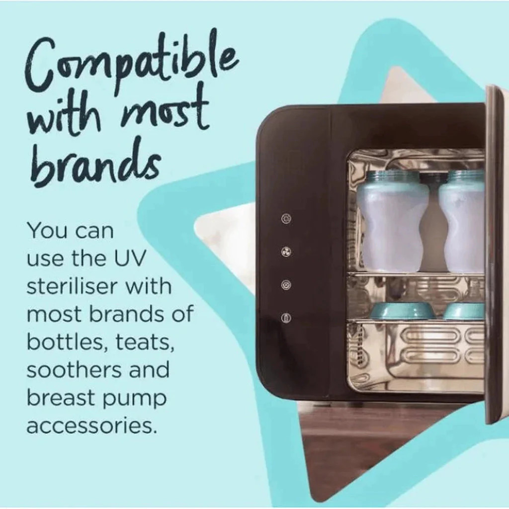 Tommee Tippee Ultra UV 3-In-1 UV Steriliser, Dryer Storage