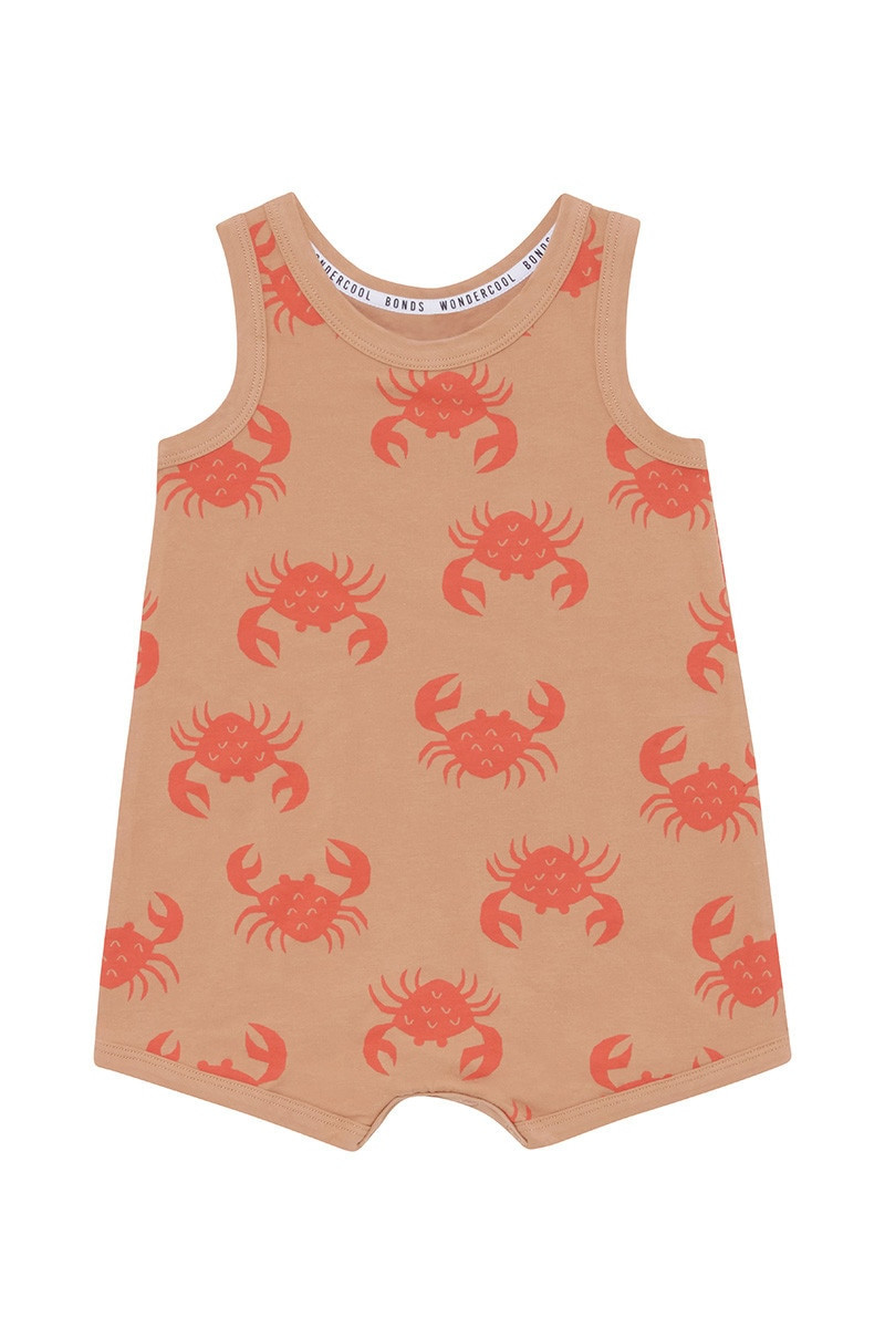Bonds Wondercool Hot Days Suit Crabby Crab