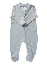 Buy Babu Organic All In One Zip Front with Feet Online - Babies Nz
