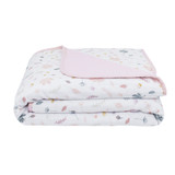 Living Textile Organic Muslin Pram Blanket