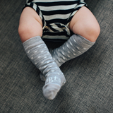 Lamington Baby Merino Wool Knee High Socks - Snowflake