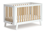 Boori Turin Cot Bed - Barley White & Almond | Baby Cot