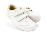 Bobux I-Walk Sprite - Embossed White + Seashell Shimmer