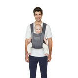 Ergobaby Embrace Soft Air Mesh Newborn Baby Carrier - Washed Black