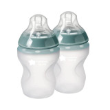 Tommee Tippee Closer To Nature Silicone Bottle 260ml 2pk