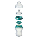 Tommee Tippee Closer To Nature Silicone Bottle 260ml 2pk