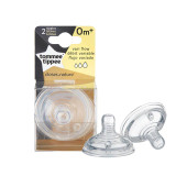 Tommee Tippee Closer To Nature Teats Variable Flow 2pk