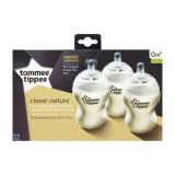 Tommee Tippee Closer To Nature PP Bottle 260ml 3pk