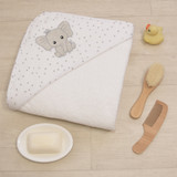 Living Textile Hooded Towel - Elephant