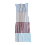 Ecosprout Organic Cotton Cellular Cot Blanket - Blush Stripe