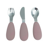 Petite Eats Full Metal Cutlery Set (3pc)