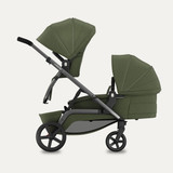 Redsbaby NUVO Double Pram - Ivy/Gunmetal