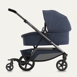 Redsbaby NUVO Double Pram - Blue Slate/Gunmetal