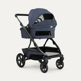 Redsbaby NUVO Double Pram - Blue Slate/Gunmetal