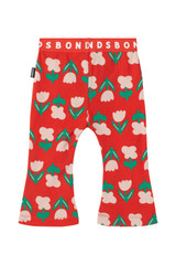 Bonds Roomies Flare Bottoms - Flowers/Red