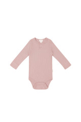 Jamie Kay Organic Cotton Modal Long Sleeve Rib Bodysuit - Doll