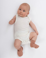 Babu Merino Singlet Bodysuit - Sage