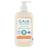 Gaia Natural Baby Bath & Body Wash 250ml