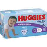 Huggies Ultra Dry Nappy Pants Toddler Boy - Size 4