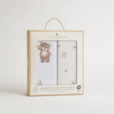 Living Textiles Bedside Sleeper Fitted Sheet 2pk