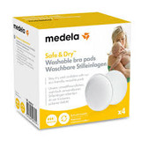Medela Feeding Breast Pads Washable 4pk