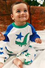 Bonds Soft Threads Pullover - Croc Stars