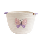 Living Textiles Cotton Rope Character/Embroidered Hampers