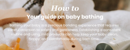 Three tips for bathing a baby by babies.co.nz