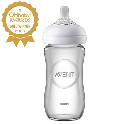 Philips AVENT Natural Glass Bottle 240ml