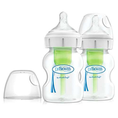 Dr Browns 150ml Wide Neck Feeding Bottle (2pk)