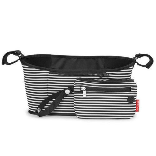 Skip Hop Stroller Organizer - Black/White Stripe