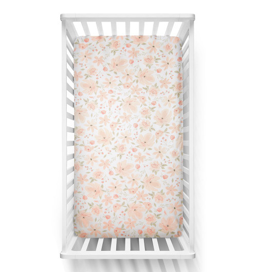 Lolli Living Jersey Cot Fitted Sheet - Meadow