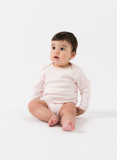 Babu Organic Envelope Neck Bodysuit - Shell Star