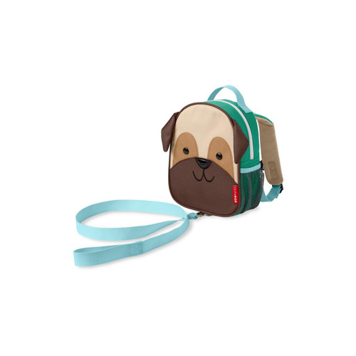 Skip Hop Zoolet Mini Backpack with Rein Pug