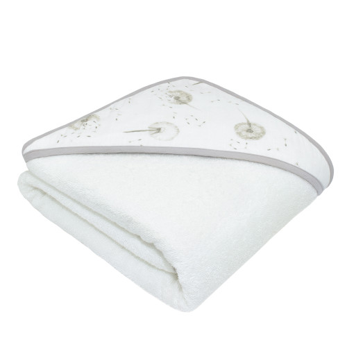 Living Textiles Organic Muslin Hooded Towel