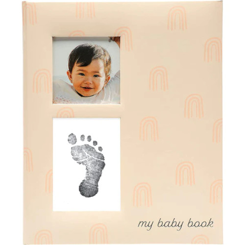 Pearhead Rainbow Baby Book